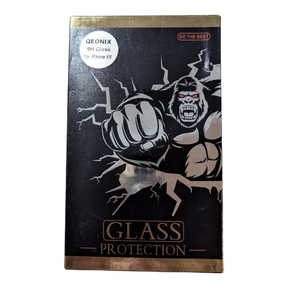 F9. Qeonix 9H Tempered Glass Screen Protector for iPhone XR